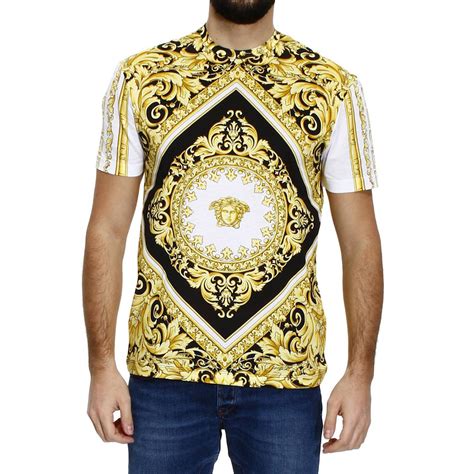 versace collection man t shirt girocollo|Versace Collection Mens Girocollo T.